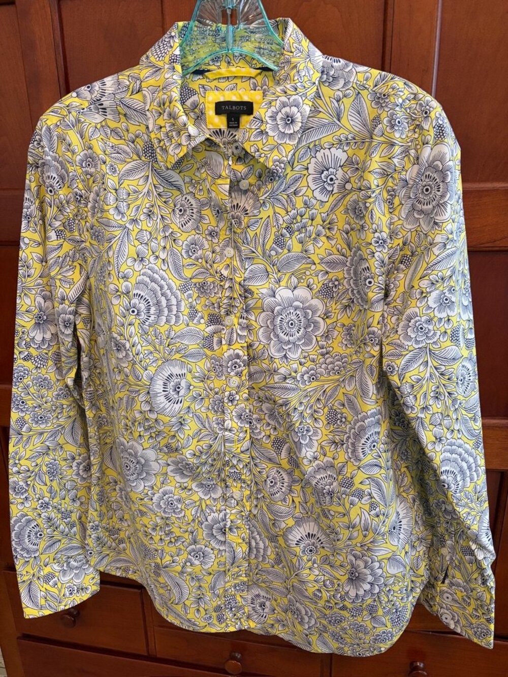 Talbot's Shirt, Size Small--Cotton and Colorful